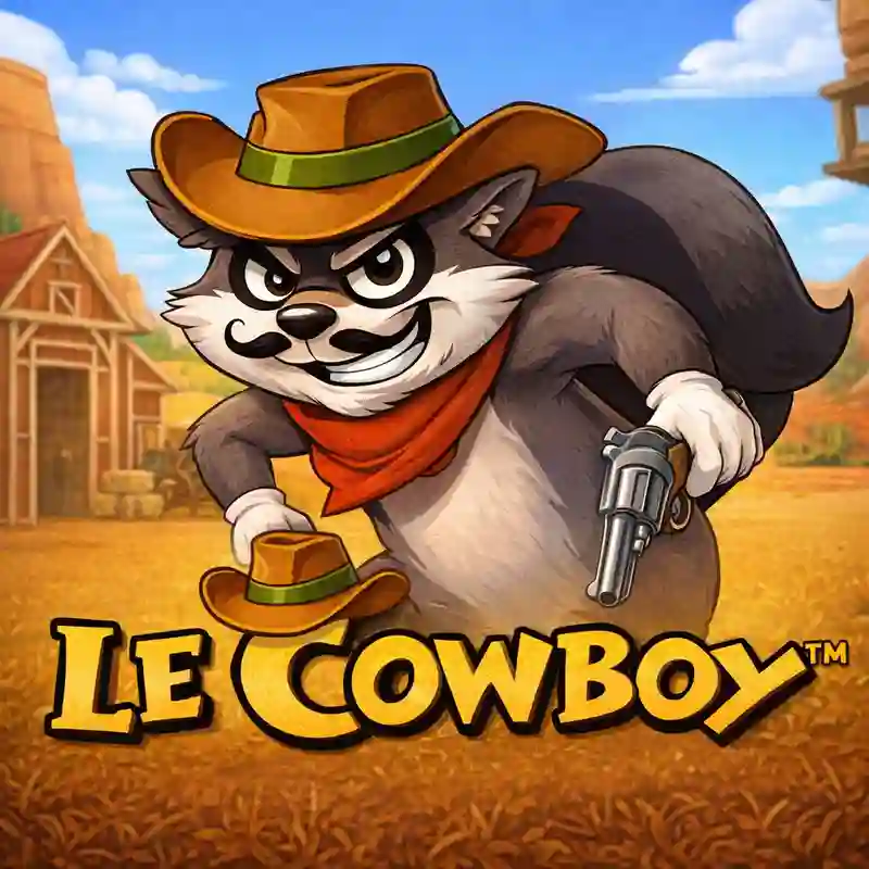 Le Cowboy online slot game interface